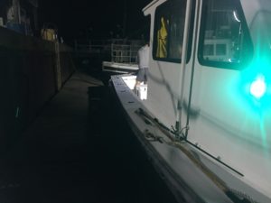 Loading up just after 1 a.m.